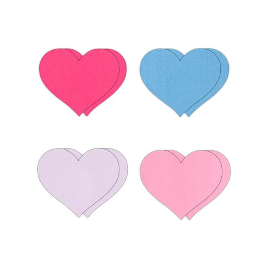 Pretty Pasties Heart Ii Assorted By Ns Novelties - Breast and Nipple Toys