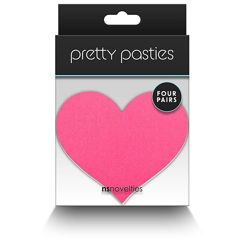 Pretty Pasties Heart Ii Assorted By Ns Novelties - Breast and Nipple Toys