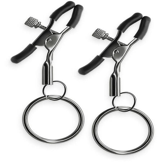 NS Novelties Bound Womens Nipple Clamps C2 - Nipple and Clit Clamps
