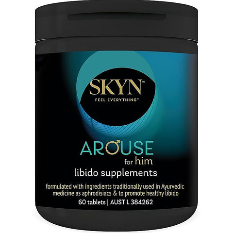 SKYN Arouse For Him Libido Supplements 60 Tablets