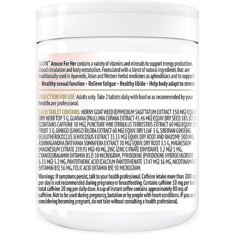 Skyn Arouse For Her Libido Supplements By Ansell - Delay and Excite Sprays