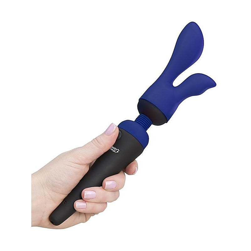 BMS Factory Palm Sensual Massager Heads Accessories Blue - Vibrator Accessories