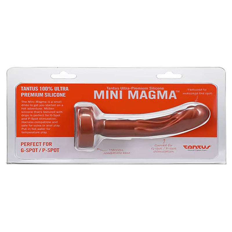 Mini Magma Fantasy Silicone Dildo By Tantus - Realistic Dildos