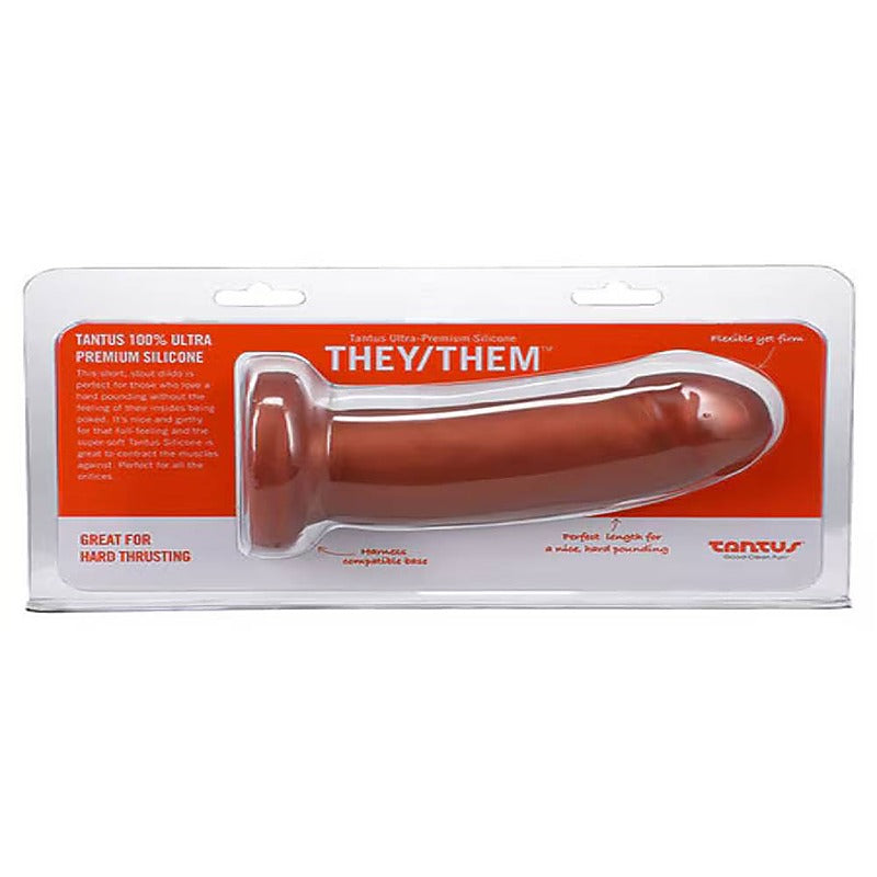 They/Them Flexible Realistic Dildo By Tantus - Realistic Dildos