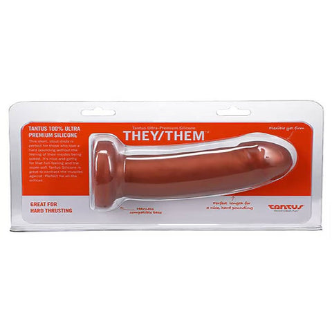 They/Them Flexible Realistic Dildo By Tantus - Realistic Dildos