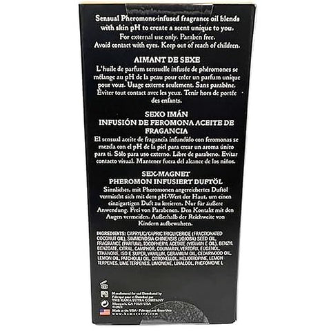 Sex Magnet Pheromone Vanilla Amber By Kama Sutra Products - Bath and Intimate Fragrances