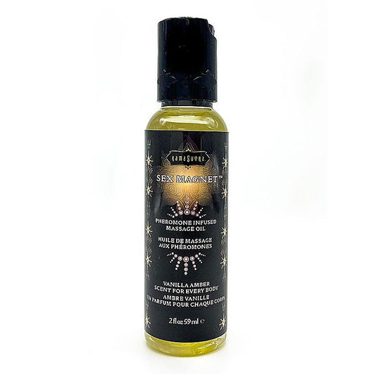 Kama Sutra Products Sex Magnet Pheromone Massage Oil Vanilla Amber