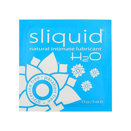 Sliquid Naturals H2O Pillow Water Based Intimate Lubricant .17 Oz