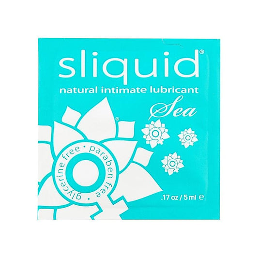 Sliquid Naturals Sea Pillows Water Based Intimate Lubricant .17 Oz