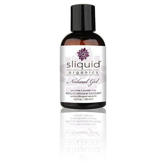 Sliquid Organics Natural Gel Water Based Intimate Lubricant 4.2 Oz