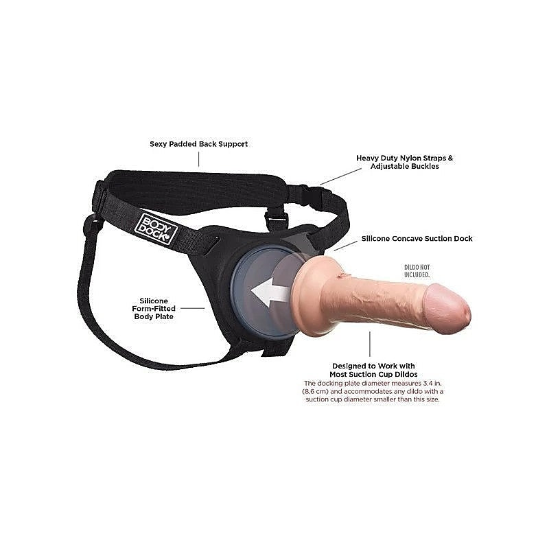 Body Dock Elite Universal Strap-On Harness By Pipedream - Strap On Sextoys