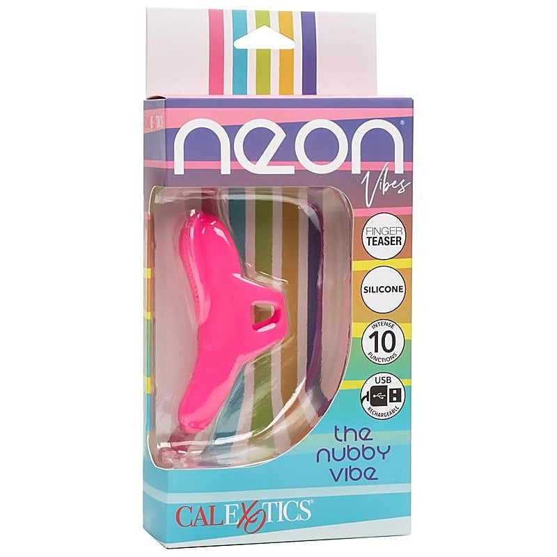 CalExotics Neon Vibes The Nubby Bullet Vibrator - Bullet Vibrators