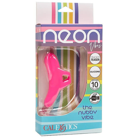 CalExotics Neon Vibes The Nubby Bullet Vibrator - Bullet Vibrators