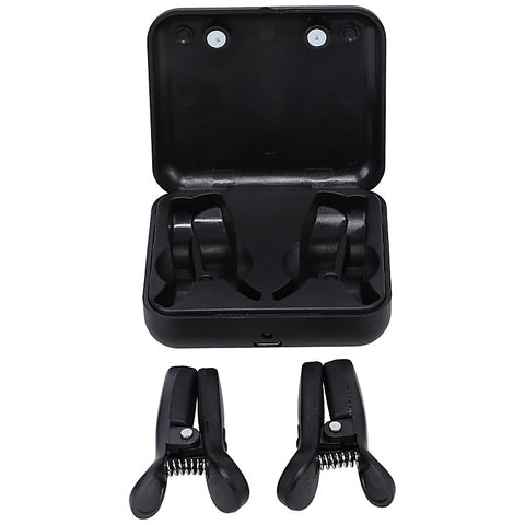 Merci Vibro Grippers by Doc Johnson - Nipple and Clit Clamps