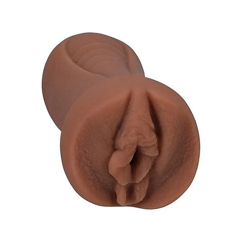 Doc Johnson Main Squeeze Signature Strokers Scarlit Scandal Ultraskyn Pocket Pussy Caramel