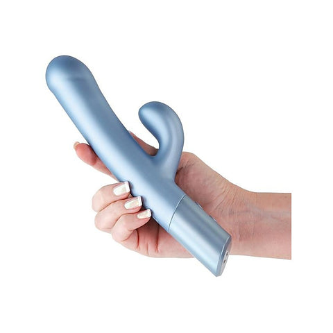 NS Novelties Royals Countess Recharable Rabbit Vibrator Metallic Seafoam