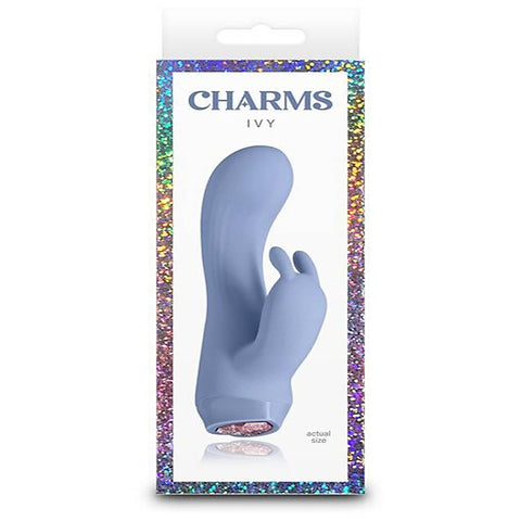 NS Novelties Charms Ivy Rechargeable Rabbit Vibrator - Rabbit Vibrators