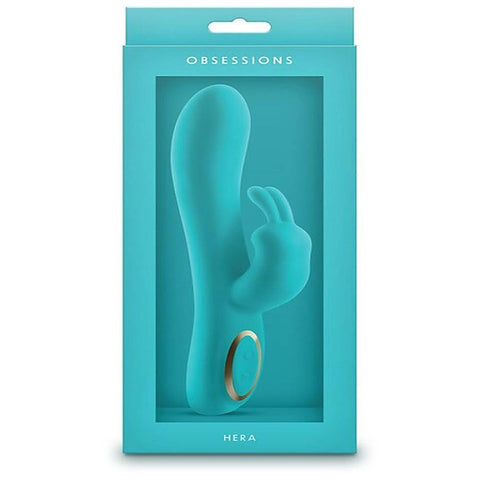NS Novelties Obsessions Hera Rechargeable Rabbit Vibrator - Rabbit Vibrators