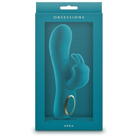 NS Novelties Obsessions Hera Rechargeable Rabbit Vibrator - Rabbit Vibrators
