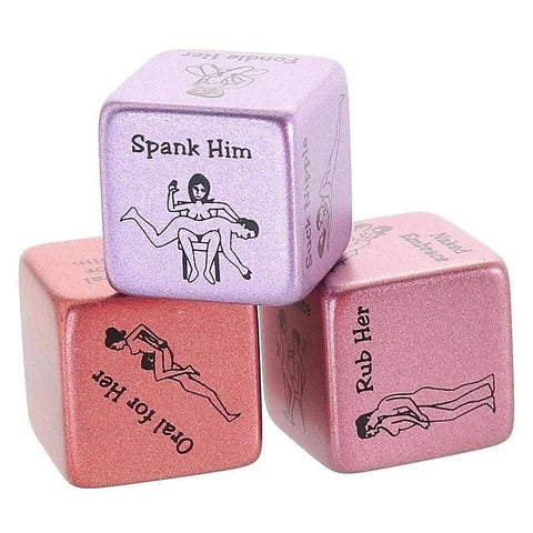 Metallic Sex Dice by Kheper Games - Sex Games, Coupons and Tricks