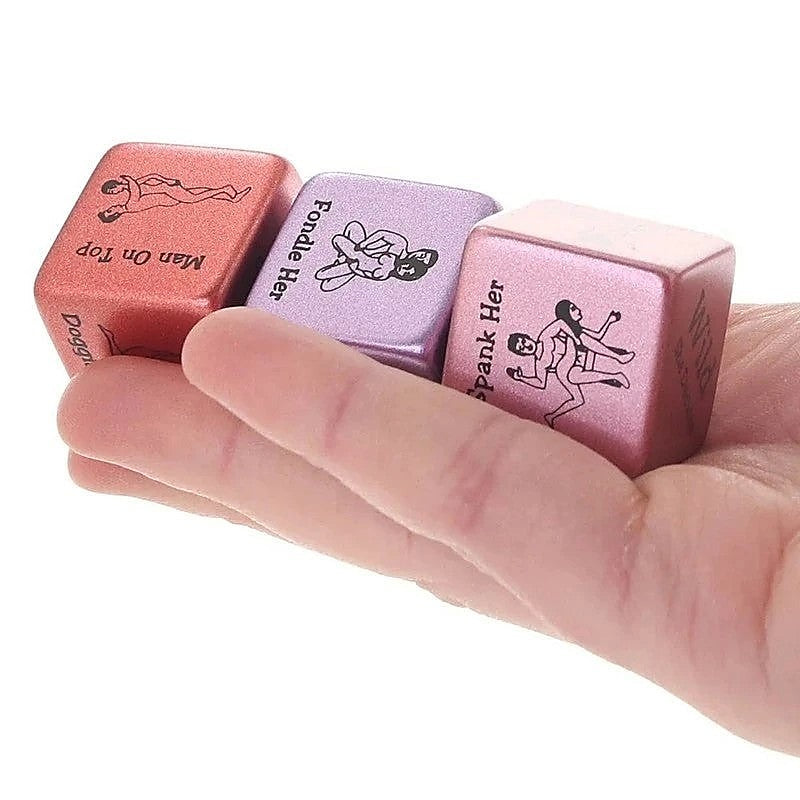 Metallic Sex Dice by Kheper Games - Sex Games, Coupons and Tricks