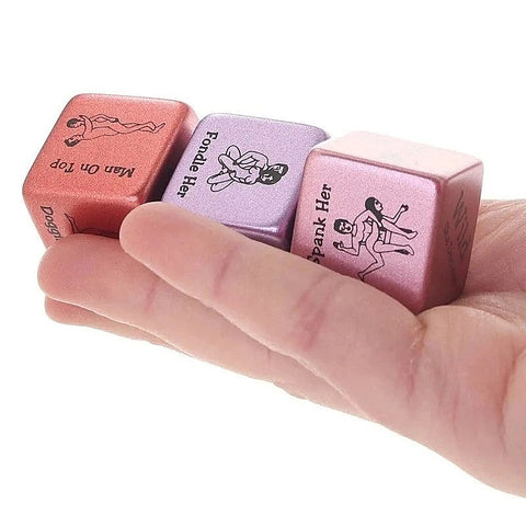 Metallic Sex Dice by Kheper Games - Sex Games, Coupons and Tricks
