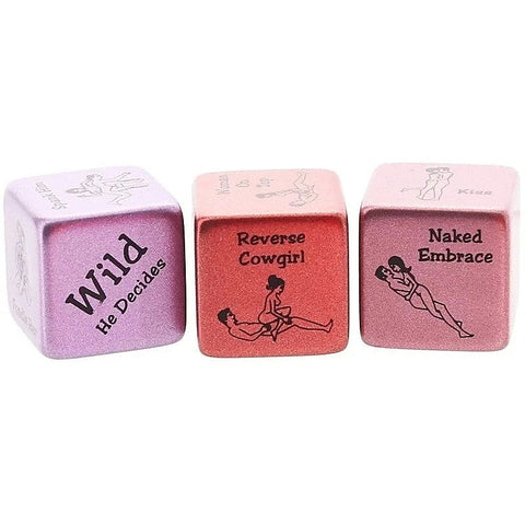 Metallic Sex Dice by Kheper Games - Sex Games, Coupons and Tricks