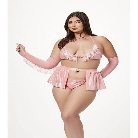 4 Piece Cowgirl Costume Set By Seven 'Til Midnight - Fancy Dress Ups