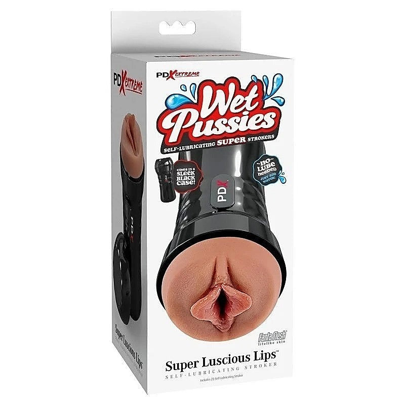 PDX Extreme Wet Pussies Super Luscious Lips Stroker - Masturbators and Strokers