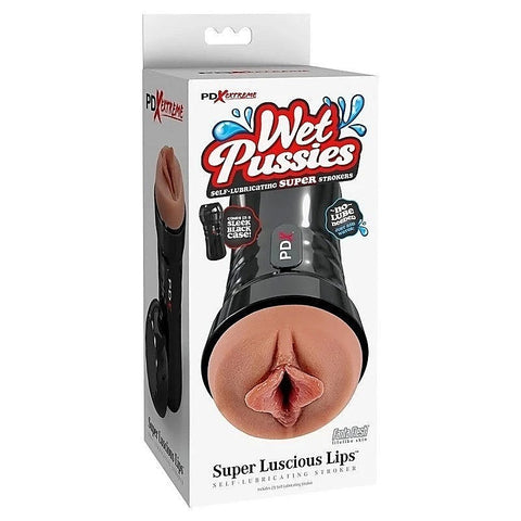 PDX Extreme Wet Pussies Super Luscious Lips Stroker - Masturbators and Strokers