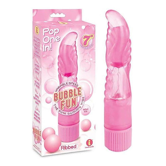 The 9's Bubble Fun - Ribbed - G-Spot Vibrators