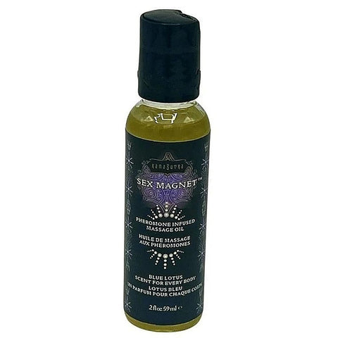 Sex Magnet Pheromone Massage Oil Blue Lotus By Kama Sutra - Massage Oils and Lubricants