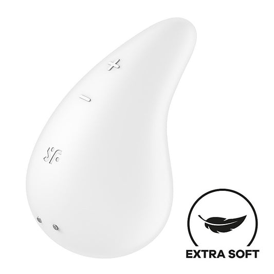 Satisfyer Dew Drop 12 Functions Intense Clitoral Stimulator - Clit Ticklers and Pulsators