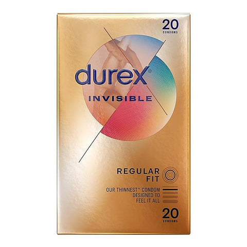 Invisible Original Fit Ultra Thin Condoms By Durex - Condoms