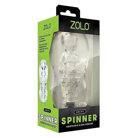 Zolo Gripz Spinner Squeezable Stroker By Xgen Products - Masturbators and Strokers