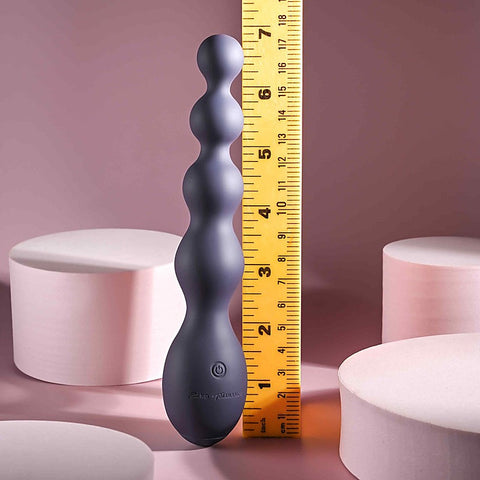 Zero Tolerance Rumpy Bumpy Vibrating Anal Bead Purple - Anal Beads and Balls