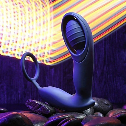Zero Tolerance EXTRA MILE Vibrating Prostate Massager Blue - Prostate Toys
