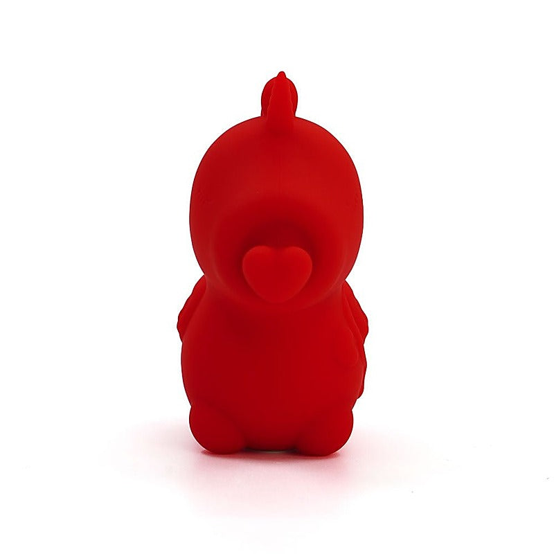 Unihorn Cupids Beau USB Rechargeable Heart Nosed Stimulator Red - Finger and Tongue Vibrators