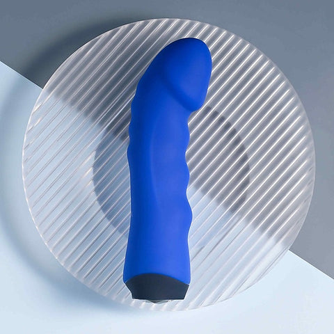 Selopa BLUE BANGER USB Rechargeable Vibrator Blue - Vibrating Dildos