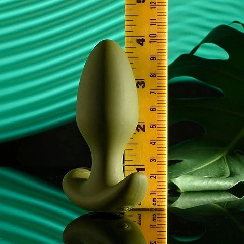 Selopa THE COLONEL USB Rechargeable Vibrating Butt Plug With Wireless Remote Green - Butt Plugs