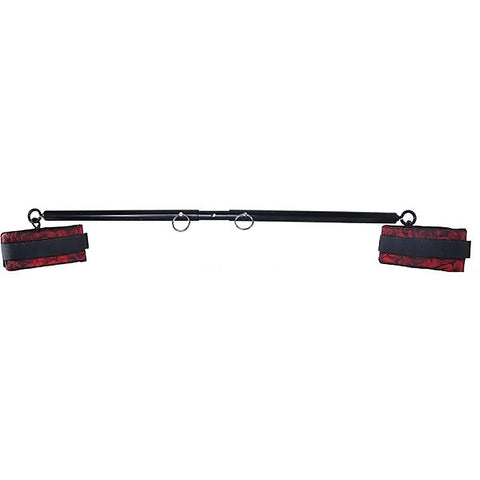 Secret Kisses Rosegasm Bdsm Play Spreader Bar Set - Cuffs And Restraints