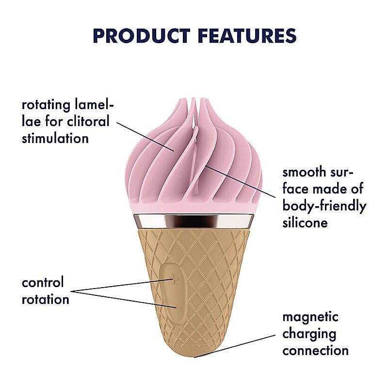 Sweet Treat Spinnator by Satisfyer - Personal Massagers