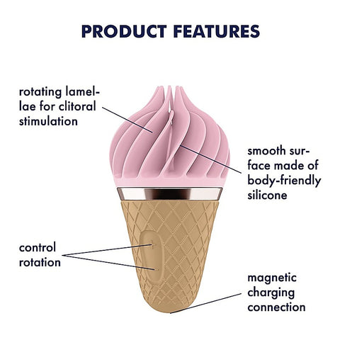 Sweet Treat Spinnator by Satisfyer - Personal Massagers