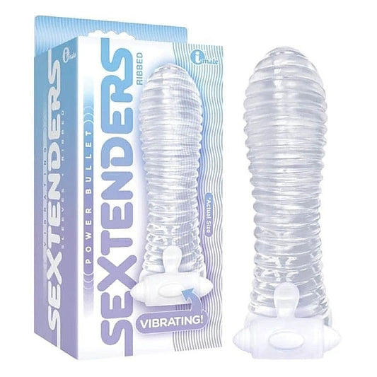 The 9's Vibrating Sextenders - Ribbed - Pumps, Extenders and Sleeves