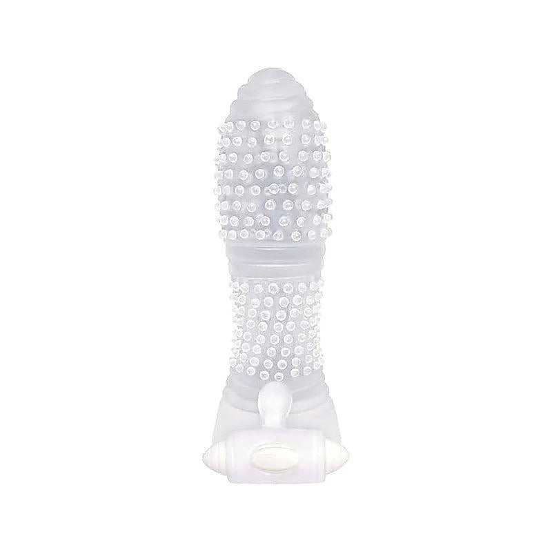 The 9'S Vibrating Sextenders - Ribbed By Icon Brands - Pumps, Extenders and Sleeves