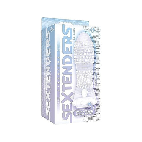 The 9'S Vibrating Sextenders - Ribbed By Icon Brands - Pumps, Extenders and Sleeves