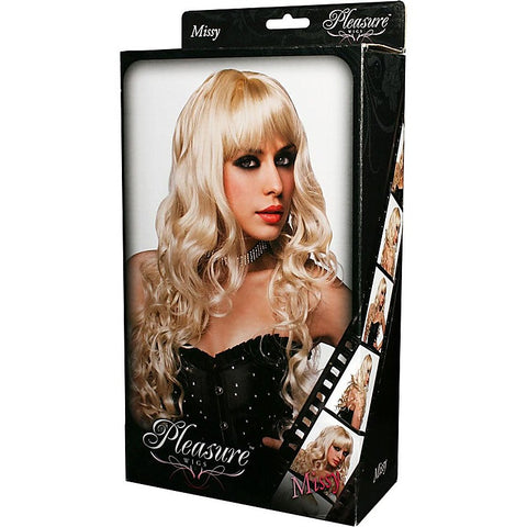 Pleasure Wigs Missy Platinum Blonde By Xgen Products - Wigs and Gloves
