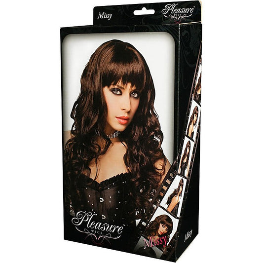 Xgen Products PLEASURE WIGS Missy Brown Brunette Wig - Wigs and Gloves
