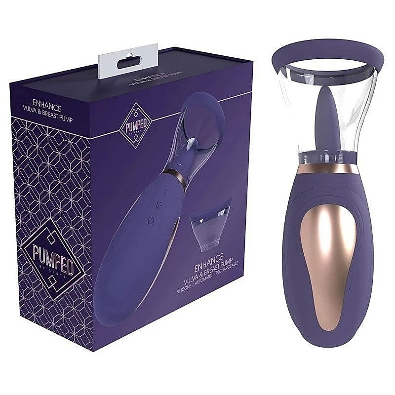 Pumped Enhance Auto Vulva & Breast Pump By Shots Toys - Pussy And Clit Toys