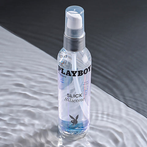 Playboy Pleasure Slick Silicone Lubricant By Evolved - Silicone Based Lubes